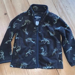 Oshkosh Bgosh dinosaur fleece. NWOT. 3T